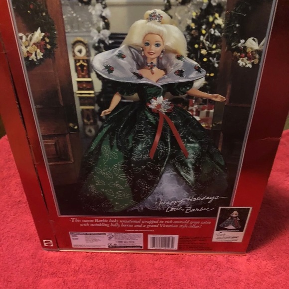 Happy Holidays Barbie 1995 Special Edition NRFB Vintage In Fantastic Shape. - Picture 7 of 7